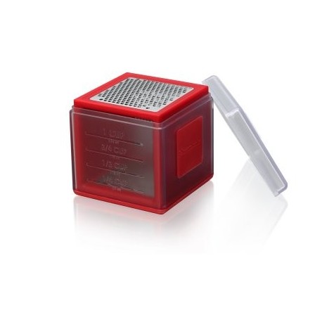 Râpe cube Microplane 3 lames rouge