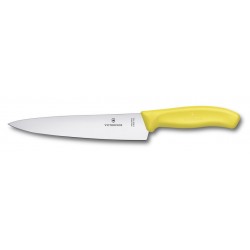 Couteau de découpe jaune 19cm Swiss Classic Victorinox