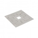 Square 2pcs table mat set