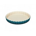 Stoneware flluted flan dish Le Creuset