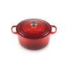 Cast iron round casserole 34cm Cerise Le Creuset
