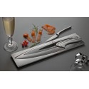 4 kitchen knives Meeting stainless steel