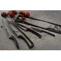 4 kitchen knives Meeting black finish